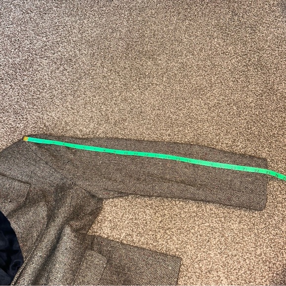 Pendleton Brown Wool Blazer Classic Notched Lapel - Picture 5 of 6